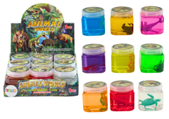 shumee Glutek Slime v škatli Živalske figure 150 g 9 barv