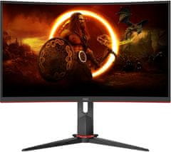 AOC C27G2Z3 ukrivljen monitor, gaming, 27, FHD, 1500R, 280Hz, 1ms (C27G2Z3/BK)