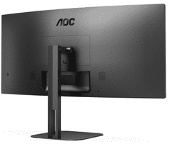 AOC CU34V5C ukrivljen monitor, 34, UWQHD, VA, 1500R, 100Hz (CU34V5C/BK)