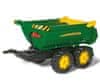 Rolly Toys Rolly Toys 122165 Rolly Halfpipe poltovornjak s prikolico John Deere 2-sedežnik