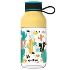 QUOKKA Quokka Ice Kids s trakom - 430 ml tritanska plastenka za vodo s trakom (Cactus)