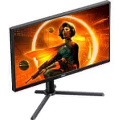 AOC Q27G3XMN monitor, 27, QHD, Mini LED, 180Hz, 1ms (Q27G3XMN/BK)