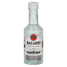 Bacardi Rum Carta Blanca PET 0,05 l