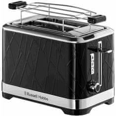 shumee Russell Hobbs 28091-56 Toaster Structural Toaster, Lift'n Look, XL reže, Adjustable Baking, Baking Warmer - Black