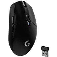 shumee Brezžična igralna miška Logitech G G305 črna