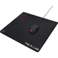 shumee THE G-LAB Gaming podloga za miško L 450x400x4mm s protizdrsno gumo