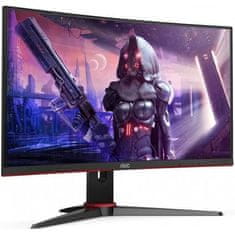 shumee Igralni zaslon AOC - ukrivljen VA 165 Hz 1 ms