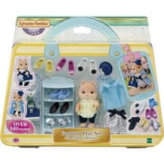 shumee SYLVANIAN FAMILIES Modni in karamelni pasji kovček za velike sestre za otroke