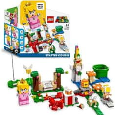 shumee LEGO Super Mario 71403 Peach's Adventures - začetni komplet, igrača, interaktivna figurica