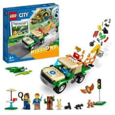 shumee LEGO City 60353 Reševalne misije divjih živali, interaktivna konstruktorska igrača