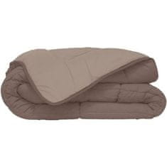 shumee HUDSON Light prevleka za odejo iz mikrovlaken 200g/m² 220x240cm Taupe in posteljnina