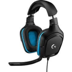 shumee LOGITECH G432 žične igralne slušalke s prostorskim zvokom 7.1