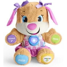 shumee FISHERMAN'S PRICE - Puppy Sister - Progressive Learning Plush