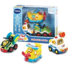 shumee VTECH - TUT TUT BOLIDES - Trio Loisirs Box (letalo + Formula 1 + avtobus)