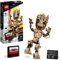 shumee LEGO Marvel 76217 Ime mi je Groot, minifigura Varuhi galaksije 2