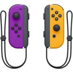 shumee Par ročic Joy-Con: leva neon vijolična in desna neon oranžna