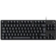 shumee LOGITECH G - Igralna tipkovnica - G413 TKL SE - Mehanska, osvetljena od zadaj, črni aluminij