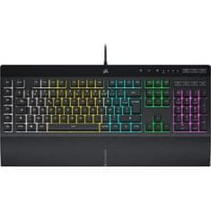 shumee CORSAIR K55 RGB PRO igralna tipkovnica, 5Z RGB, gumijasti pokrov (CH-9226765-FR)