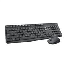 shumee LOGITECH MK235 Mouse Keyboard Set - Wireless - AZERTY - USB sprejemnik