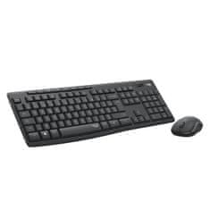 shumee LOGITECH - Komplet tipkovnic - Brezžična in tiha miška - MK295