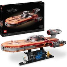 shumee LEGO Star Wars 75341 Luke Skywalker's Starspeeder, model vesoljske ladje, za odrasle