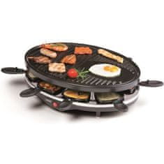 shumee DOMO DO9038G Raclette z žarom 8 oseb - črn