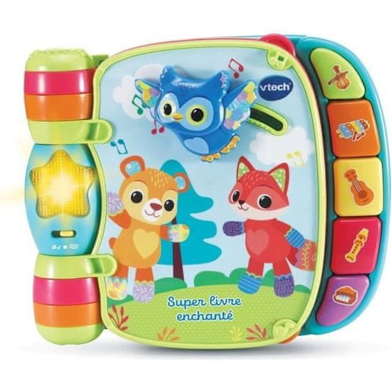 shumee VTECH BABY - Super Enchanted Book of Baby Kitties - modra