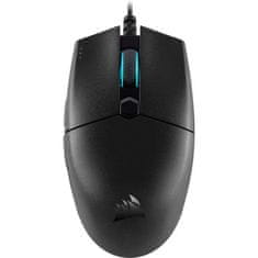 shumee CORSAIR KATAR PRO Gaming miška - RGB LED - 12400DPI, optična - črna (CH-930C011-EU)