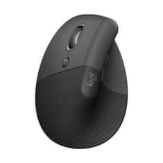 shumee Logitech Lift Left Ergonomic navpična brezžična miška za levičarje, USB Bluetooth ali sprejemnik Logi Bolt, tiha