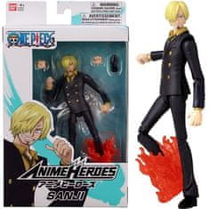 shumee BANDAI Anime Heroes - One Piece - Anime Heroes Akcijska figura 17 cm - Sanji