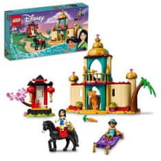 shumee LEGO 43208 Disney Princess Adventures of Dzasmine and Mulan, konstrukcijske igrače, figure mini lutk, figure konja in tigra