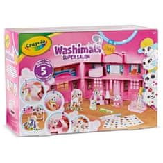 shumee Super salonski set + 5 miniaturnih živali CRAYOLA Washimales - Od 3. leta