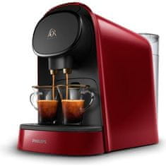 shumee PHILIPS L'Or Barista LM8012 / 51 kavni aparat z dvojno kapsulo - rdeč + 9 kapsul