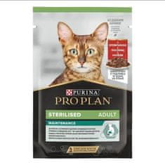 Purina PRO PLAN CAT STERILISED Nutri Savour vrečka z govedino 85 g