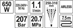 Noah AGREGAT MALARSKI HYDRODYNAMICZNY 650W