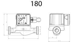 Noah POMPA DO C.O.ELEKTRONICZNA ENERGOOSZCZĘDNA RS25/40EL/180MM