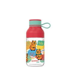 QUOKKA Quokka Ice Kids s trakom - 430 ml tritanska plastenka za vodo s trakom (Happy Quokka)