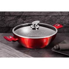 Berlingerhaus Wok s pokrovom 30 cm Burgundija Edition BH-7110