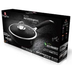 Berlingerhaus Globoka ponev s pokrovom 24 cm Black Professional Line BH-6119