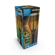 Grundig LED solarna vrtna svetilka z učinkom plamena 48 cm