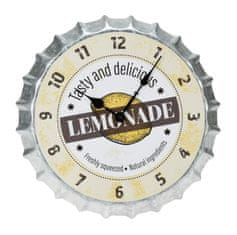 SEGNALE Kovinska stenska ura 35 cm LEMONADE KO-Y36200690lemo