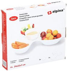 Alpina Servirni pladenj za prigrizke in posodo za namakanje ED-218490