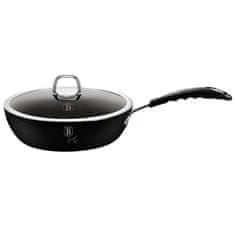 Berlingerhaus Globoka ponev s pokrovom 24 cm Black Professional Line BH-6119