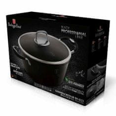 Berlingerhaus Kozarec s pokrovom s titanovo površino 24 cm Black Professional Line BH-6123