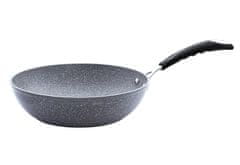 Berlingerhaus Wok z marmornato površino 28 cm Gray Stone Touch Line BH-1159