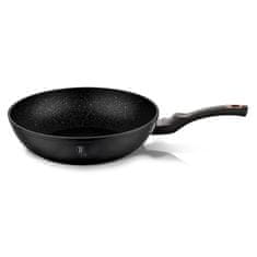 shumee Ponev WOK z marmornato površino 30 cm Black Rose Collection BH-6178