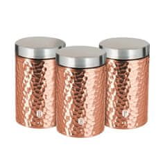 Berlingerhaus Posoda za hrano komplet 3 kosov Primal Rosegold Metallic Line BH-6727