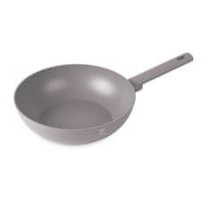 WOK ponev s titanovo površino 28 cm Taupe Collection BH-8093