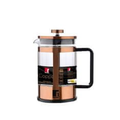 Lonček za kavo in čaj French Press 800 ml bakreni BG-38326-CP