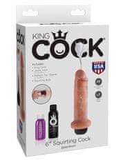 King Cock DILDO King Cock Squirting Light 6''